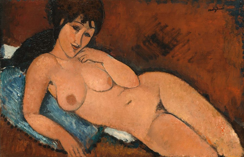 1200px-amedeo_modigliani_-_nude_on_a_blue_cushion_281917292169923985746234524 Imprescindibles by Lucen | LOS AMANTES DE MONTPARNASSE | Jacques Becker y Modigliani