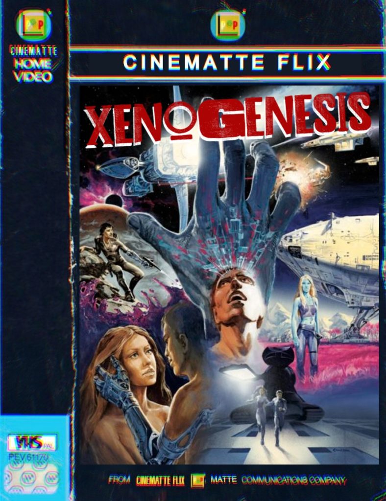 CARATULA-VHS-CINEMATTE-FLIX-xeno1-788x1024 Videoclub Gratis | XENOGENESIS - Ver el primer CORTOMETRAJE DE JAMES CAMERON