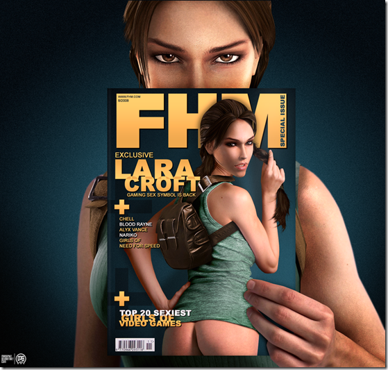 Las mejores imágenes de Lara Croft by fan art