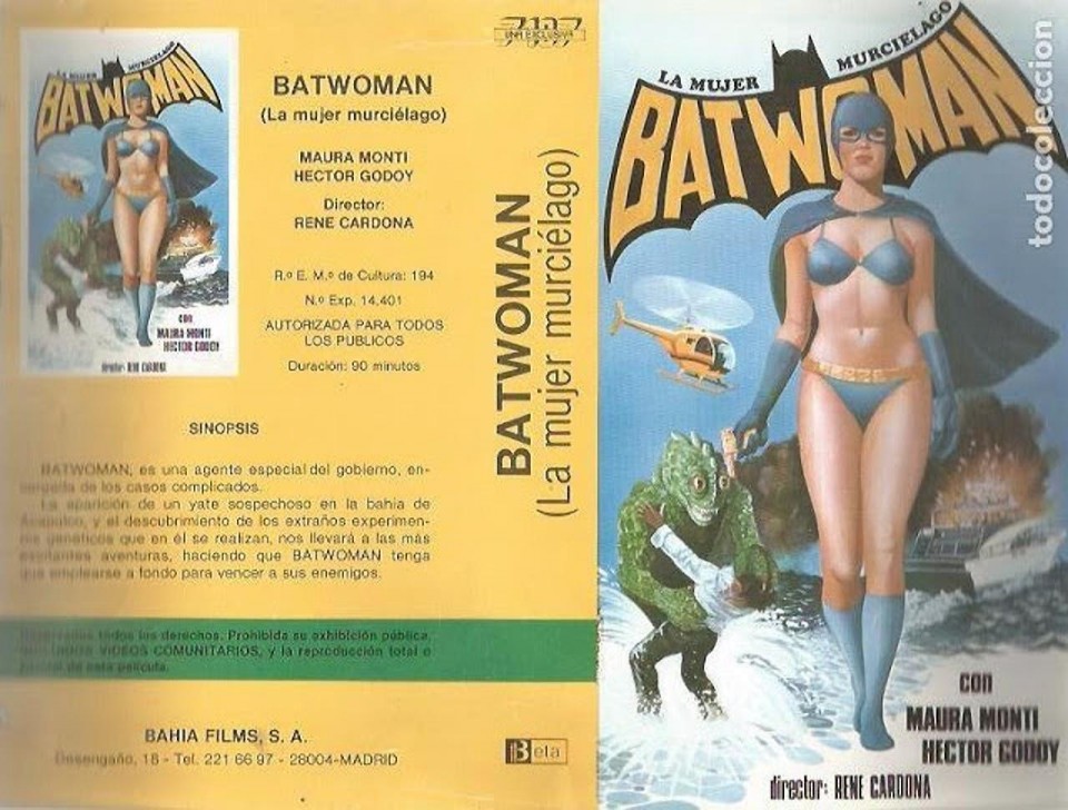 Ver gratis La Mujer Murciélago (1968) | La Batwoman erótica mexicana