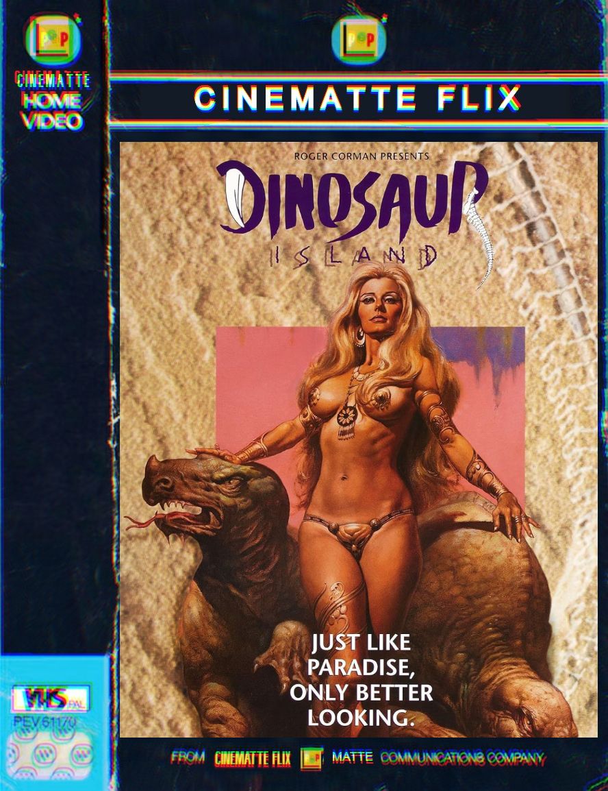 Ver Gratis ‘La isla de los dinosaurios’ (1994) | Desnudos y lagartos en tu Videoclub