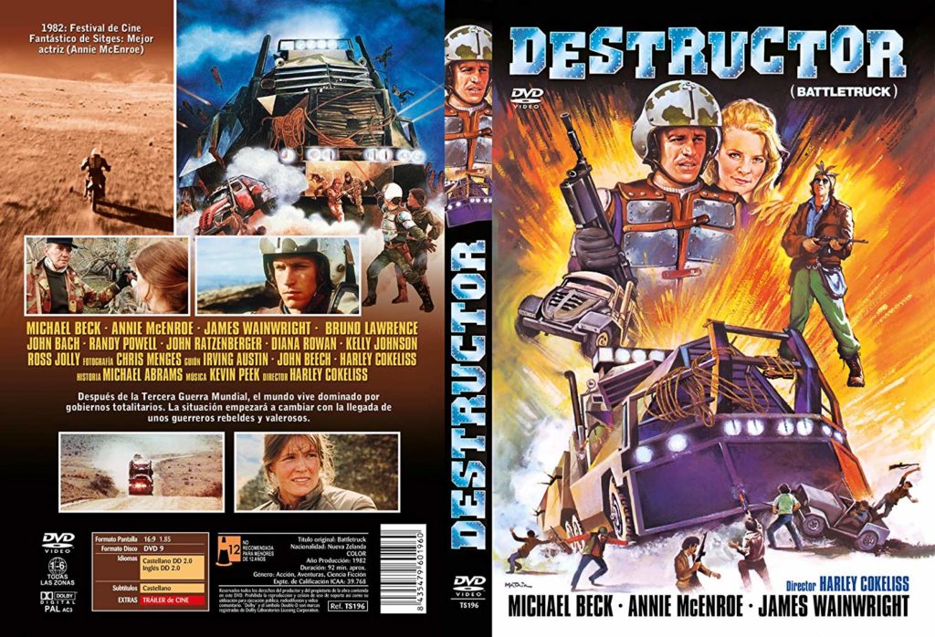 Ver Gratis DESTRUCTOR (1982) | Película exploitation de videoclub de los 80s: Mad Max + El Diablo sobre ruedas