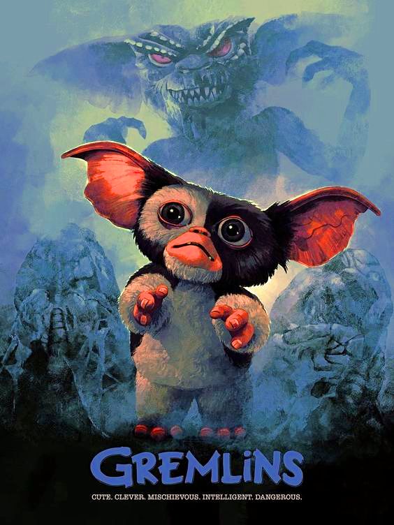 el desorden en Gremlins (1984)