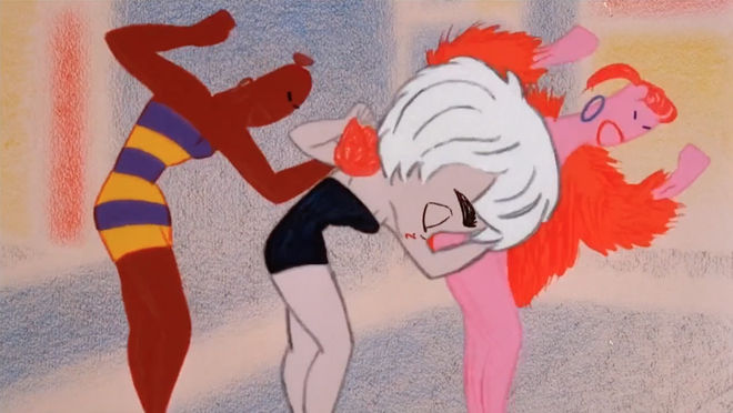 whos-intro-13 La animación como preludio: Modernidad y transgresión visual en los títulos de ¿Quién es esa chica? (Madonna, 1987)
