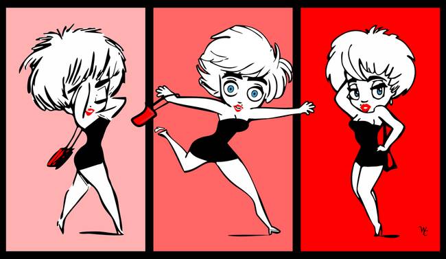 whos-intro-16 La animación como preludio: Modernidad y transgresión visual en los títulos de ¿Quién es esa chica? (Madonna, 1987)