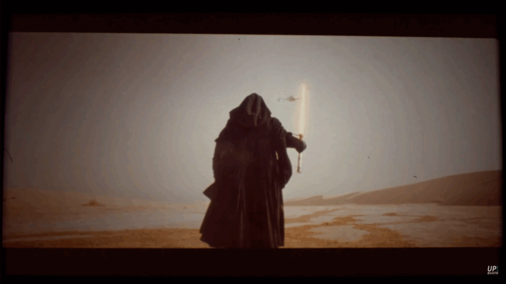 Captura-de-pantalla-1248-1024x576 STAR WARS Episodio I: La Amenaza Fantasma | ¡Tráiler cinematográfico en 35 mm de hace 26 años!