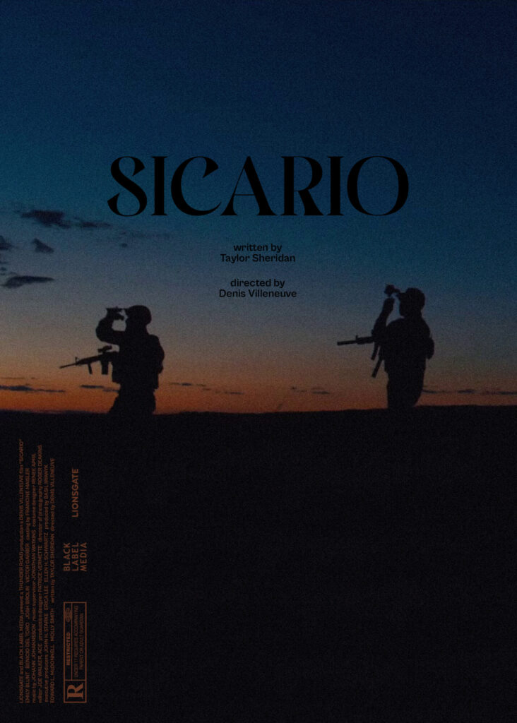 sicario-poster-732x1024 Sombras perpetuas: el resurgir del cine negro en la era digital