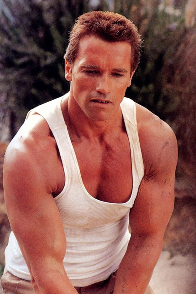 arnold-schwarzenegger-16 Fotos impresionantes de Arnold Schwarzenegger como el coronel John Matrix en el rodaje de Commando (1985)