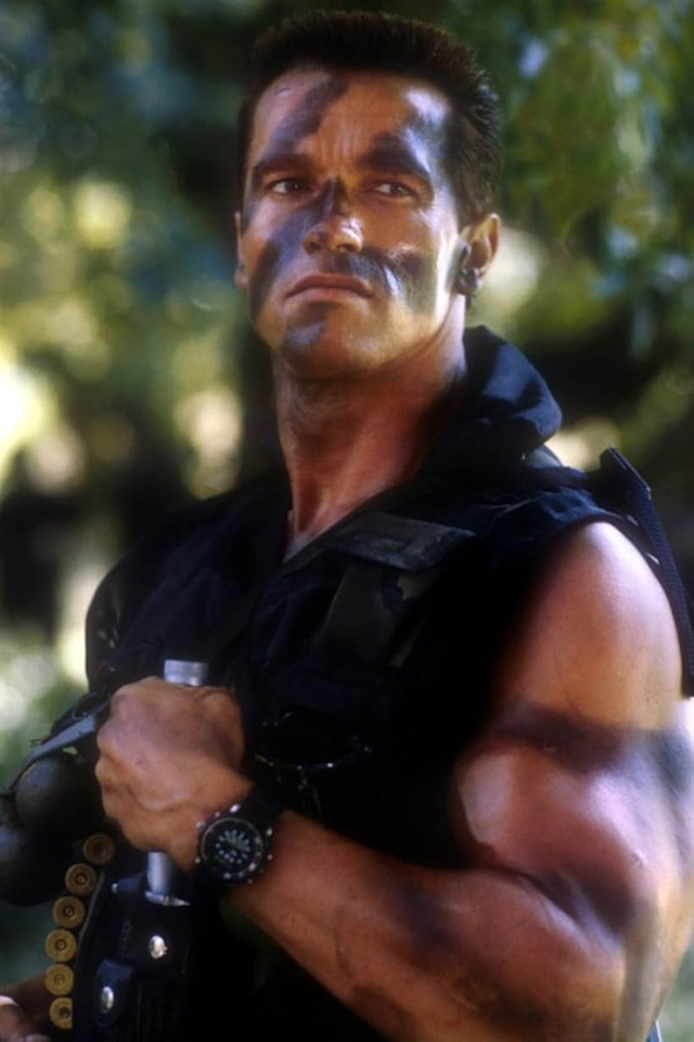 arnold-schwarzenegger-4 Fotos impresionantes de Arnold Schwarzenegger como el coronel John Matrix en el rodaje de Commando (1985)